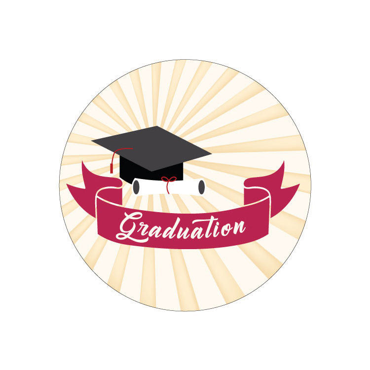 Auto-inflatable Balloon – Graduation Stripes (BA035)