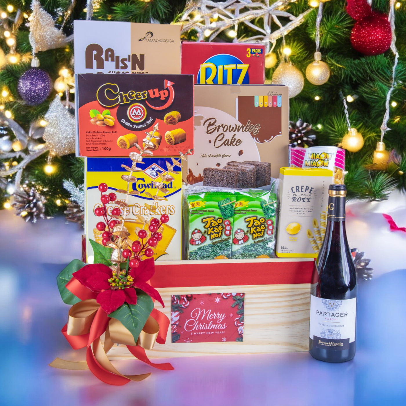 Merry & Bright Christmas Hamper (XBA10P)