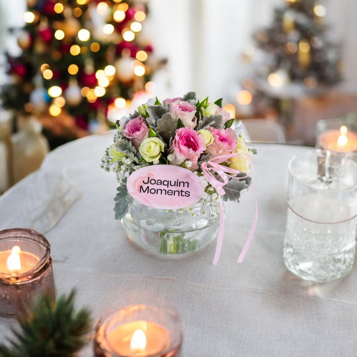 Sparkling Spirits Christmas Flower Arrangement (XF10P)