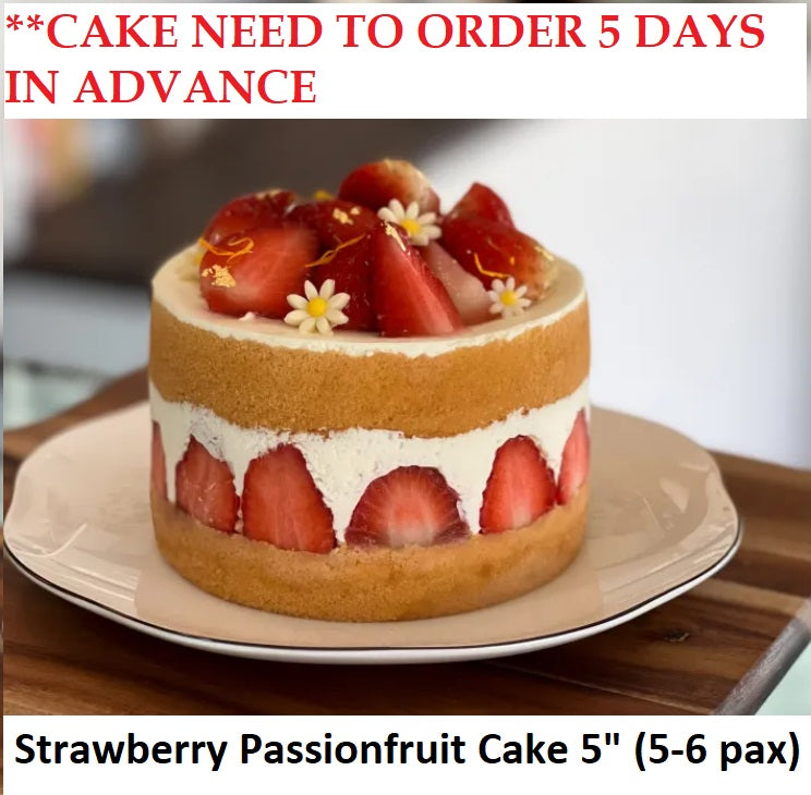 STRAWBERRY PASSIONFRUIT CAKE  (JCA11)