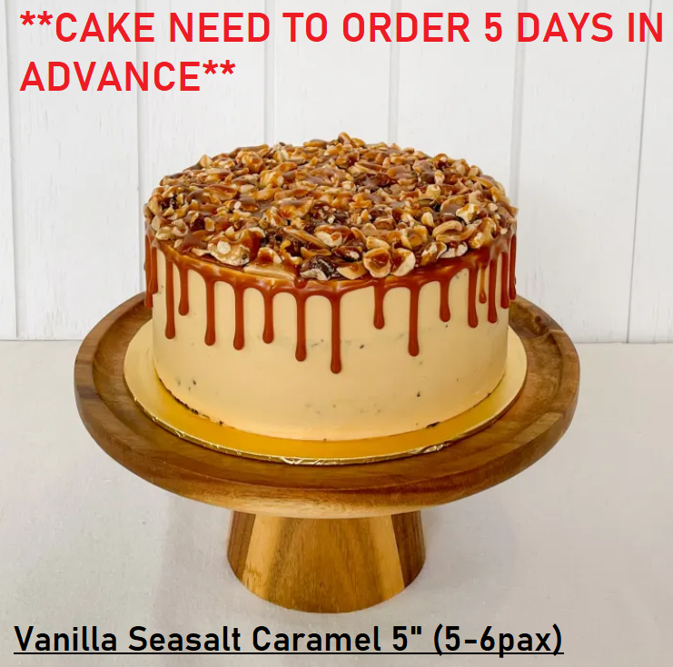 VANILLA SEASALT CARAMEL CAKE (JCA16)