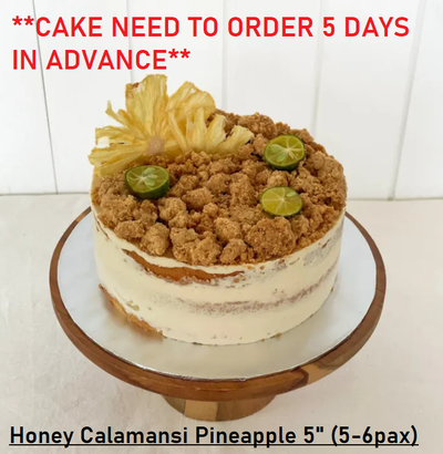 HONEY CALAMANSI PINEAPPLE CAKE (JCA2)