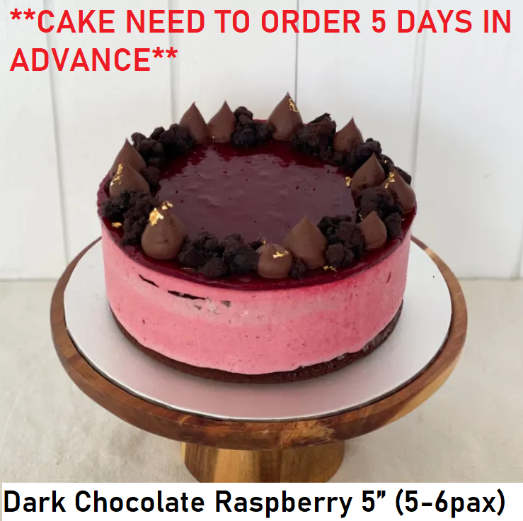 DARK CHOCOLATE RASPBERRY CAKE (JCA4)