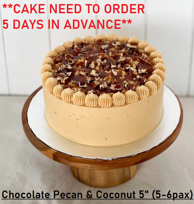 CHOCOLATE PECAN & COCONUT CAKE (JCA5)