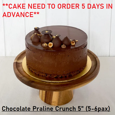 CHOCOLATE PRALINE CRUNCH CAKE (JCA9)