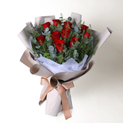 Roses Are Red - Hand Bouquet (JHA4)