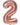 40cm/16-inch Number Foil Balloons (Rose Gold) - BA001 Joaquim Florist & Gifts