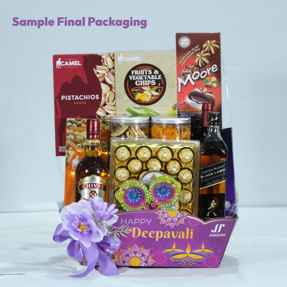 Deepavali Hamper Sample Packaging