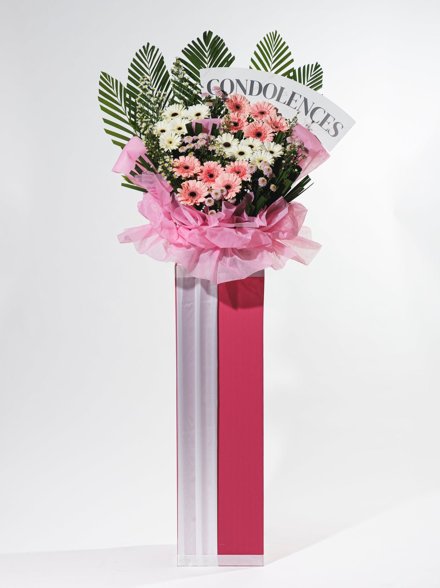Gentle Journey Condolence Flower Wreath (W05) JoaquimFlorists
