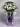 Purple Skies Condolence Flower Wreath (W56) JoaquimFlorists