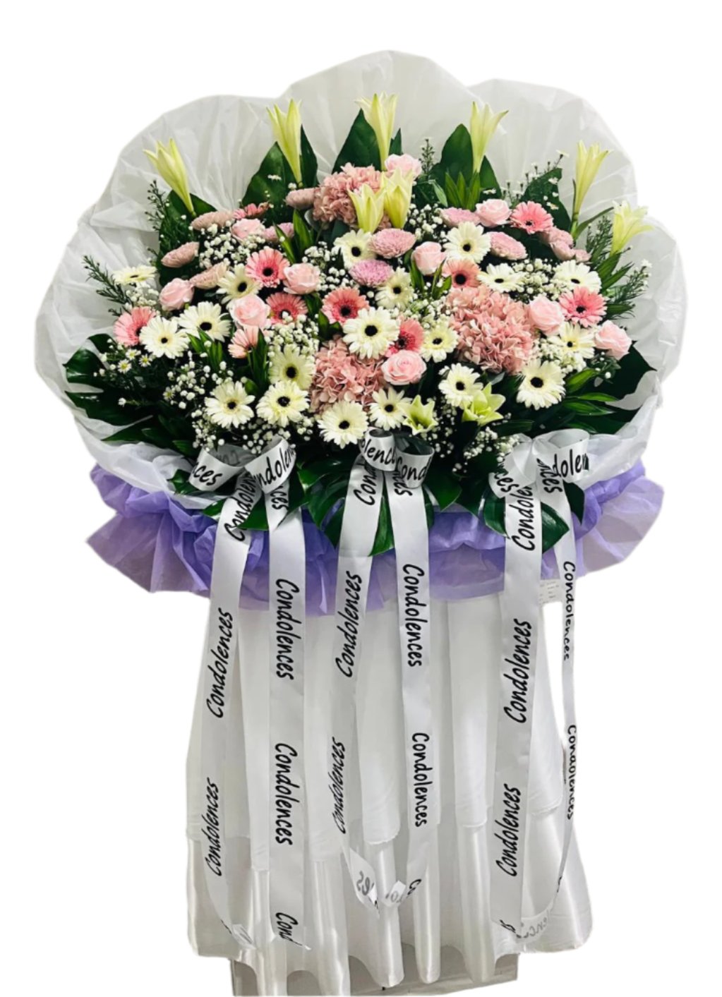 Fall of Grace Condolence Flower Wreath (JW0071)